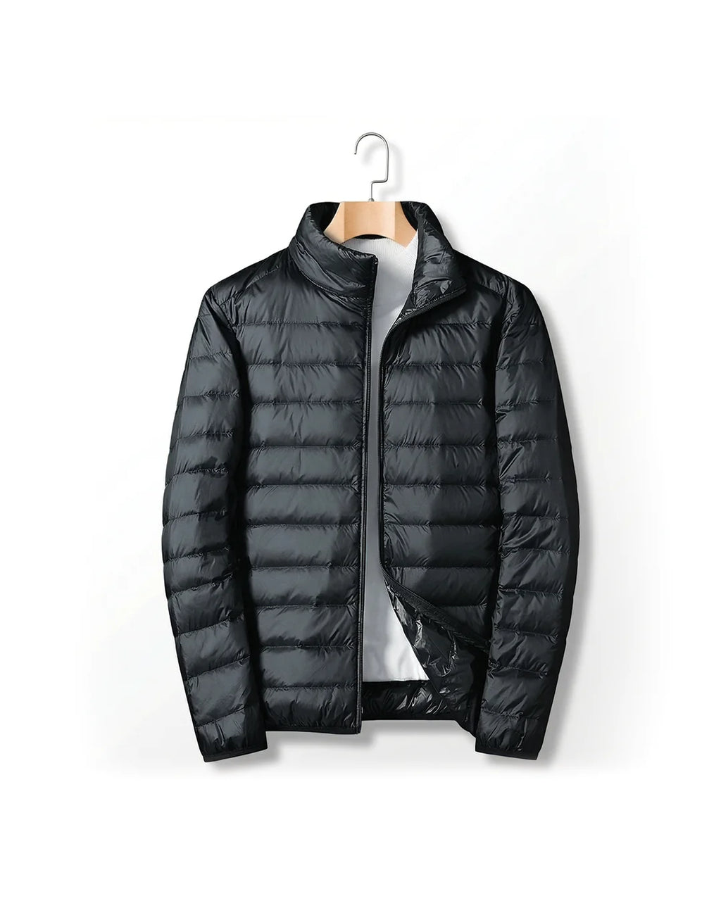 Men's Lightweight Insulated Jacket in Black