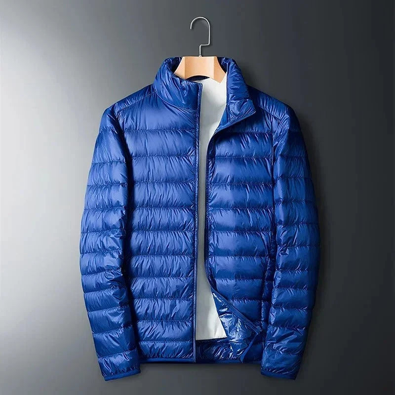 Men's Lightweight Insulated Jacket in Maroon