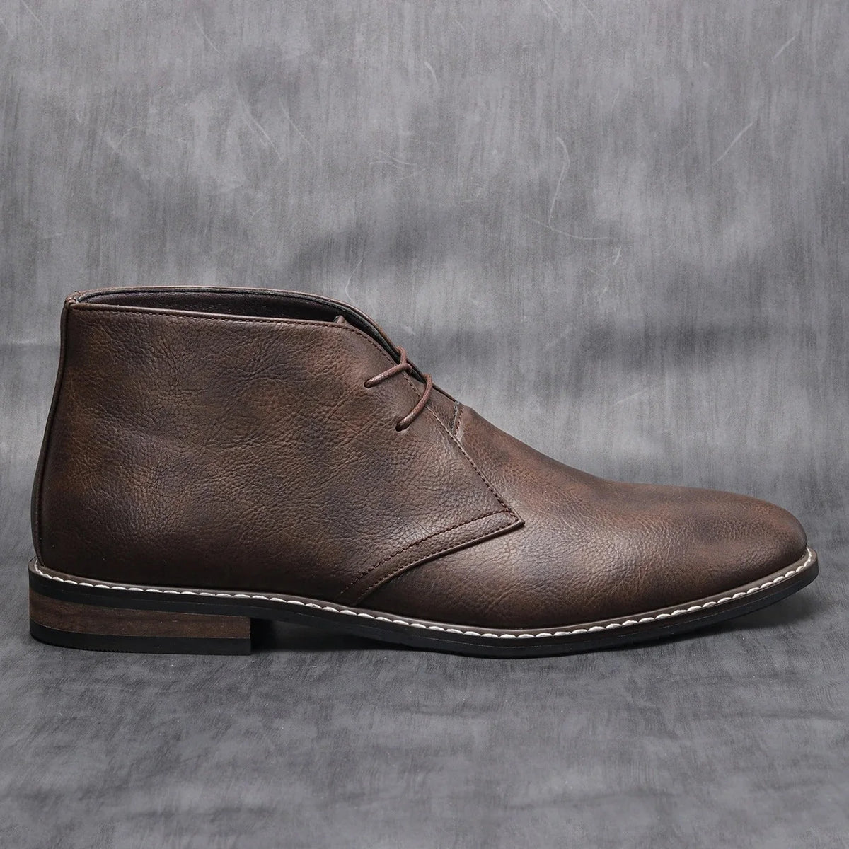 Men's Leather Chukka Boots – Worn View