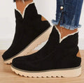Women's Platform Ankle Boots in Black