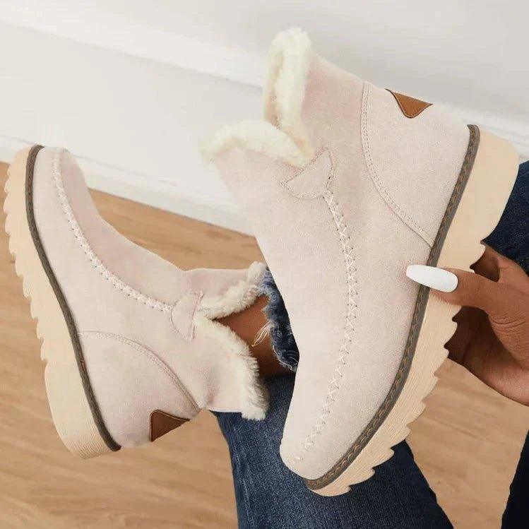 Women's Platform Ankle Boots – Detail View