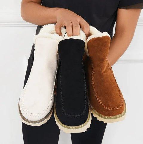 Women's Platform Ankle Boots – Detail View