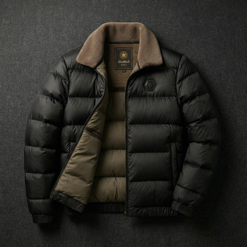 Men's Lightweight Down Jacket – Lining Detail