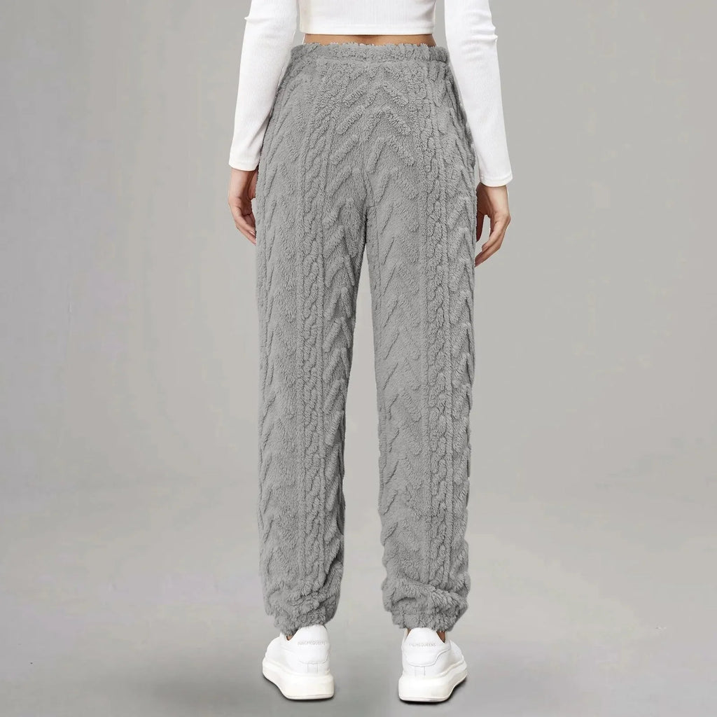 Women's Fleece Jogger Sweatpants – Worn View
