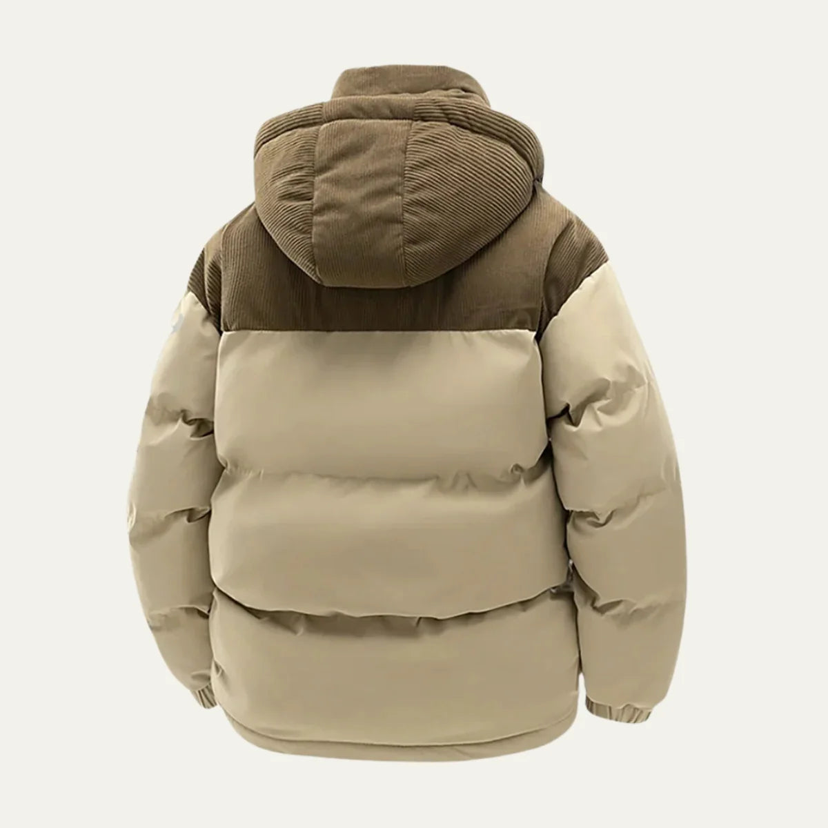 Men's Hooded Puffer Jacket – Pocket Detail