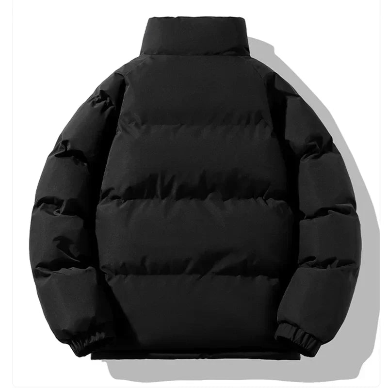 Men's Quilted Puffer Jacket – Detail View