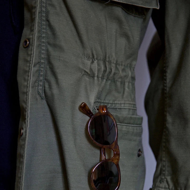 Men's M-65 Field Jacket – Drawstring Waist Detail