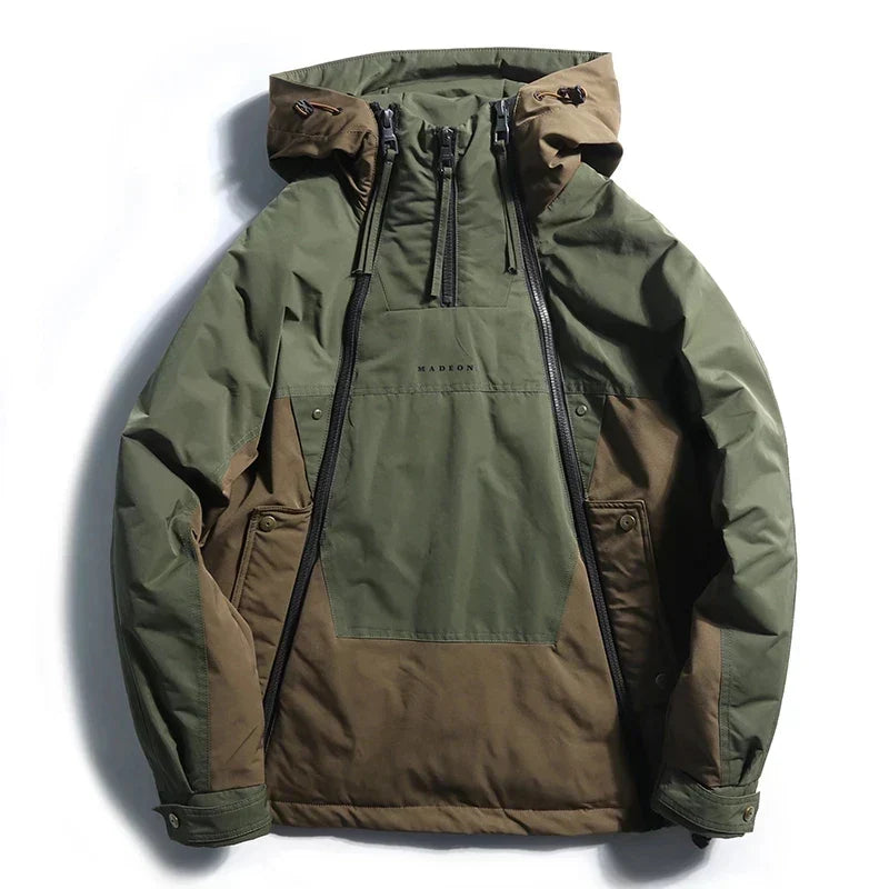 Men's Waterproof Utility Jacket – Detail View