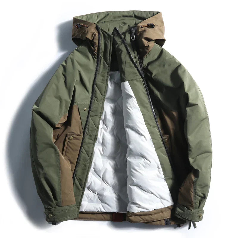 Men's Waterproof Utility Jacket – Detail View