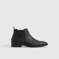 Men's Smooth Leather Chelsea Boots in Black