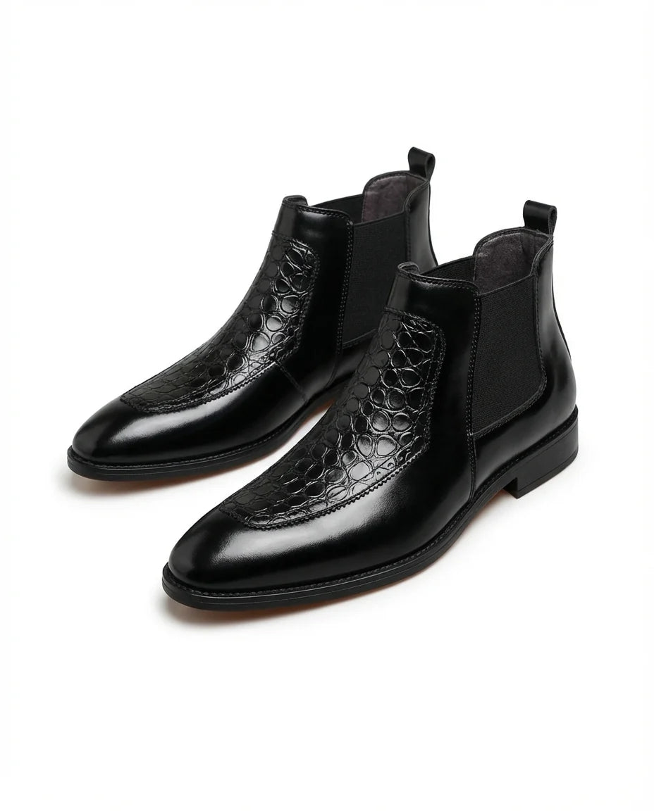 Men's Leather Chelsea Boots – Sole Detail