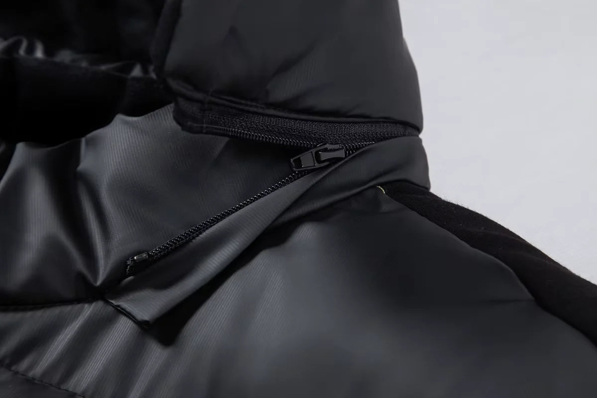 Men's Hybrid Down Jacket – Detail View