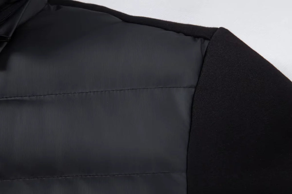 Men's Hybrid Down Jacket – Detail View