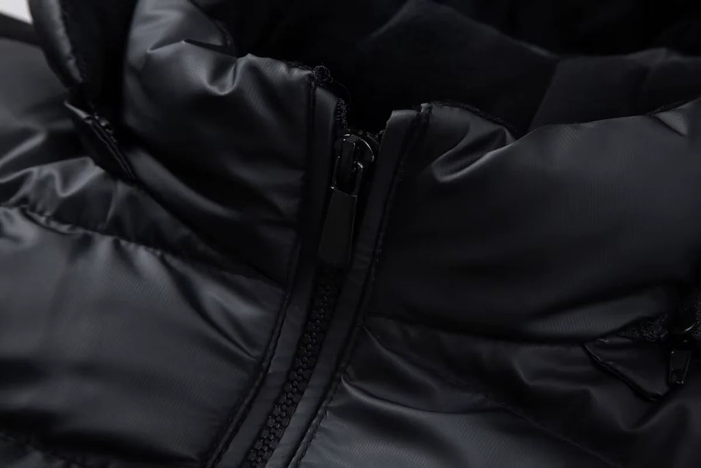 Men's Hybrid Down Jacket – Detail View