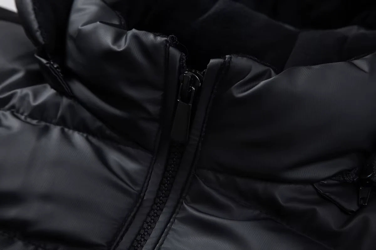 Men's Hybrid Down Jacket – Detail View