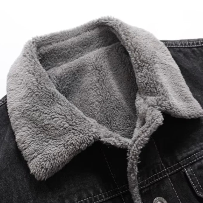 Men's Denim Trucker Jacket – Cuff Detail